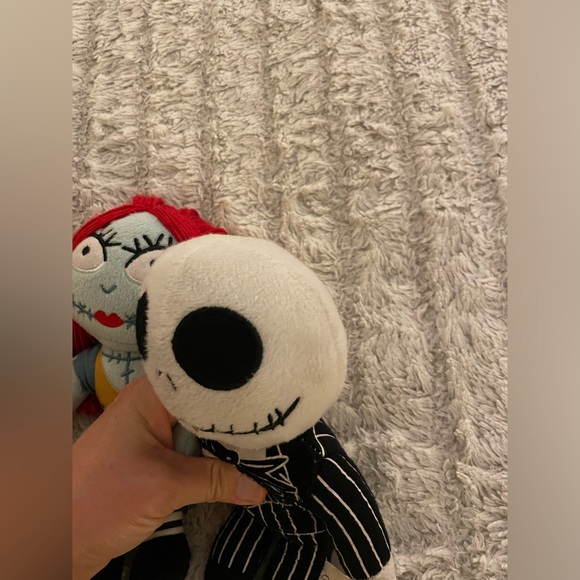 Mini Jack and Sally Plushies about 9.5 inches - Picture 5 of 8